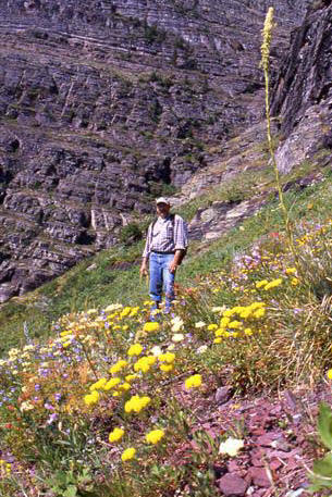 Stephen Craven at Glacier National Park